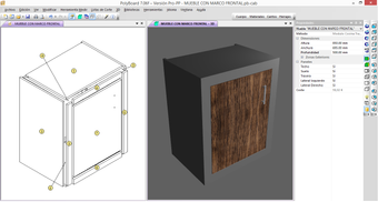 Mueble Face Frame con Polyboard