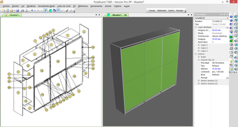 Puertas correderas en Polyboard