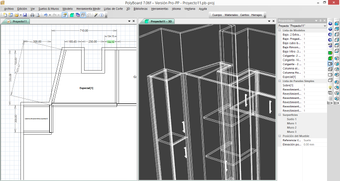 Modulo de cocina complejo realizado con Polyboard