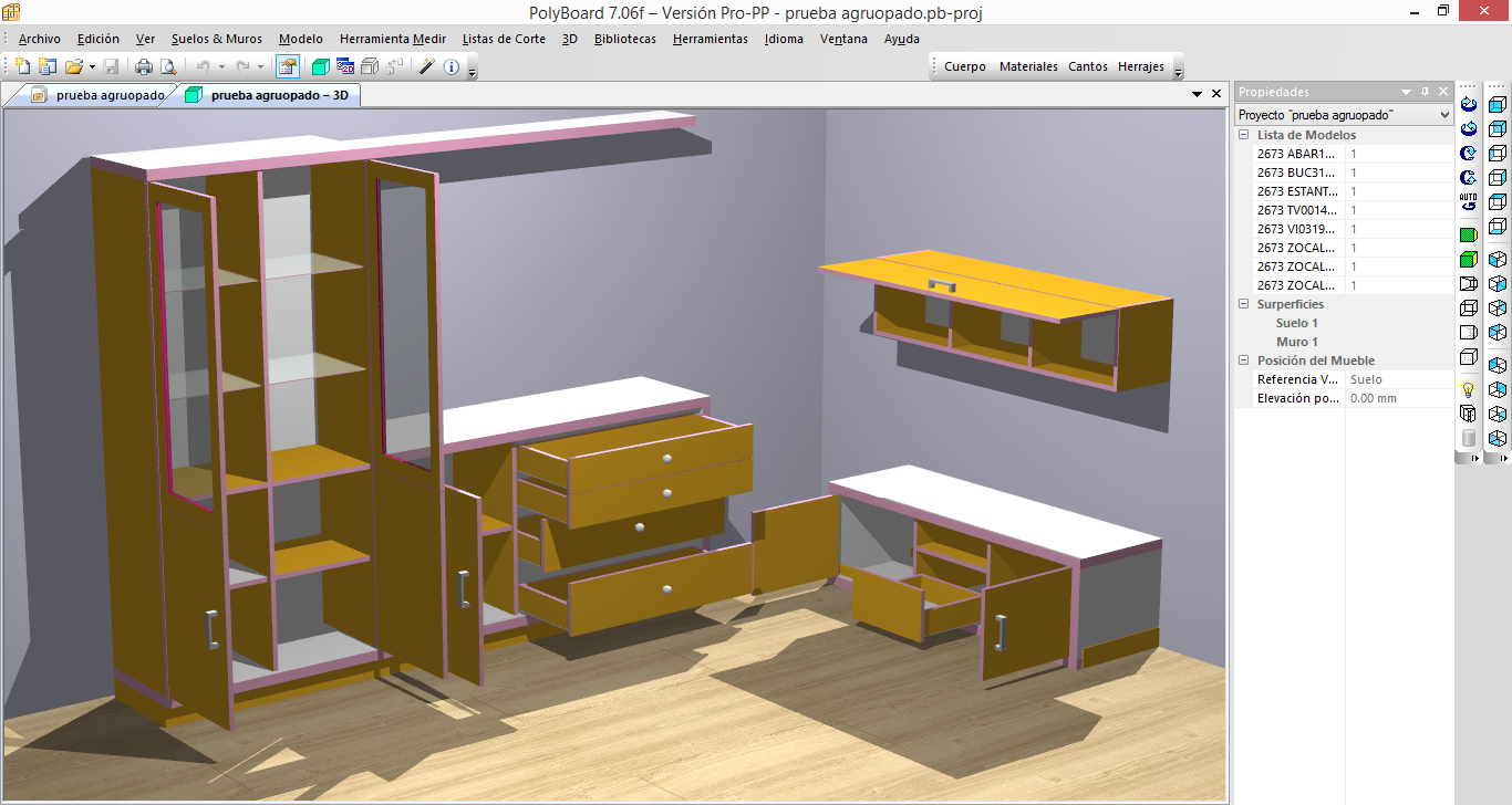 Autenticación Subdividir web Polyboard - Software para diseño de mobiliario