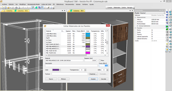 Definir coste materiales en Polyboard