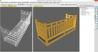 Balcón diseñado con Polyboard