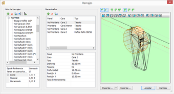 Crear Herrajes en Polyboard