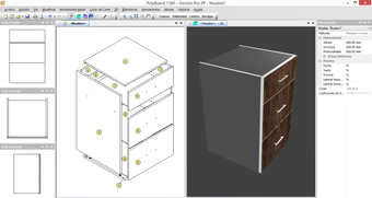 Módulo de cocina realizado con Polyboard