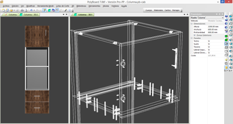 Módulo de cocina realizado con Polyboard