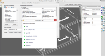 DEfinir Postprocesador Polyboard